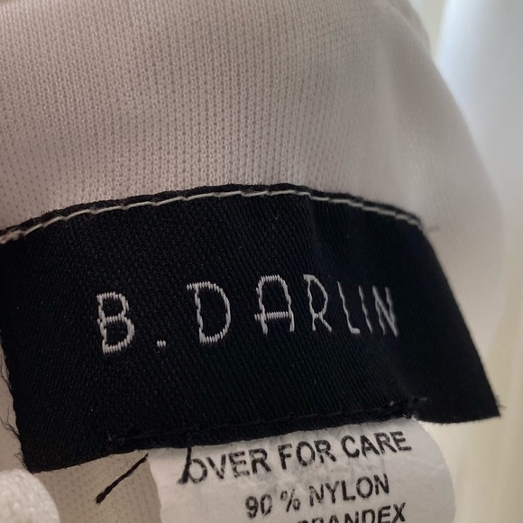 B. Darlin White Lace High-Low Lace Party Dress Size 1/2 - Picture 6 of 6